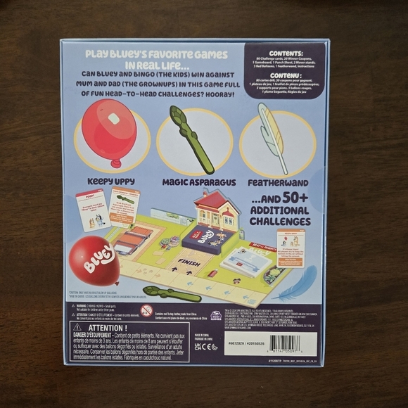 Bluey Beat The Parents Head-to-Head Trivia & Fun Family Game Night New Sealed - Picture 4 of 9